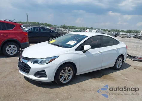 2019 Chevrolet Cruze Ls из США, поврежденный, VIN 1G1BC5SM1K7110801